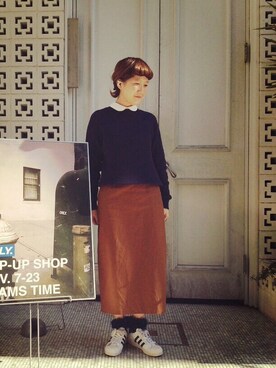 あさやま ふうこさん（レディース・160cm）の秋コーディネート