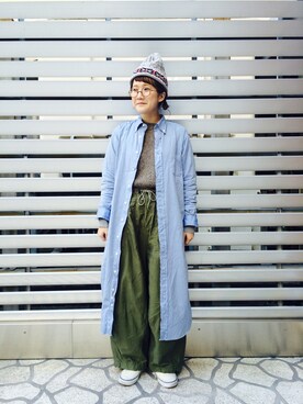 あさやま ふうこさん(レディース・158cm)の冬コーディネート