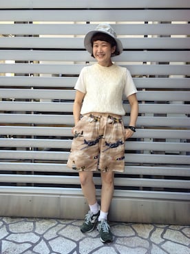 あさやま ふうこさん(レディース・158cm)の夏コーディネート