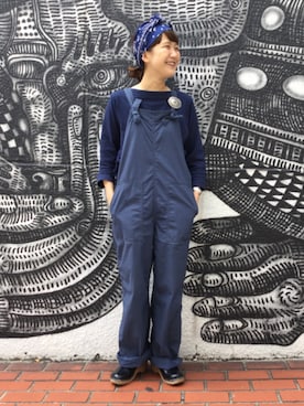 「BEAMS BOY（ビームスボーイ）のアイテム（財布/小物）」を使った、あさやま ふうこさん（レディース・158cm）の秋コーディネート