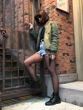 「ホラーナイト」｜kannaさん（レディース・161cm）の秋コーディネート