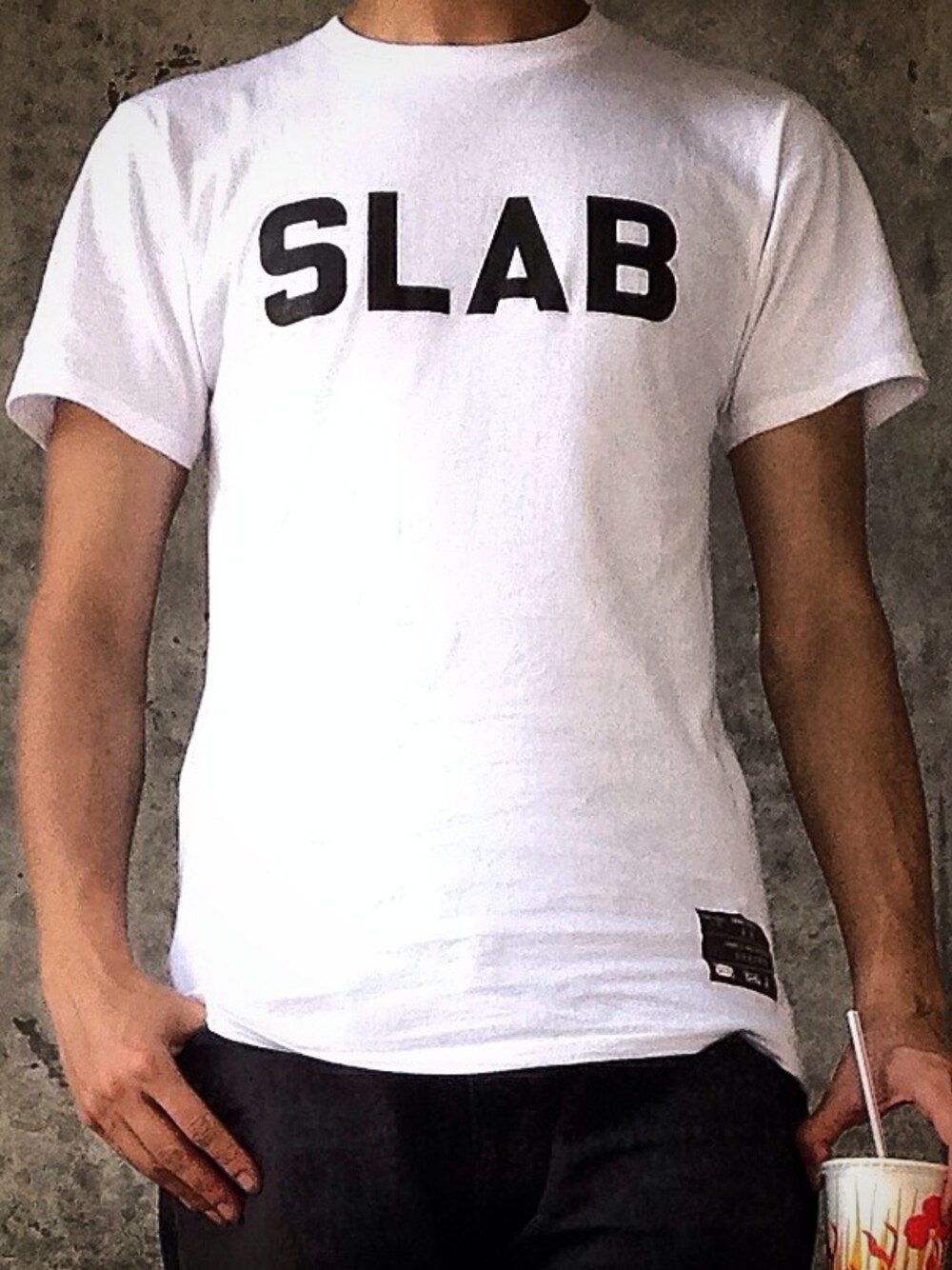 「SLAB、SLABHK、Hong Kong、hk、hongkonger、sneakerhead、kicks、BasketBall、wdywt」｜「SLABのアイテム（Tシャツ/カットソー、ブラック系）」を使った、BIG.J さん（メンズ・175cm）の夏コーディネートの1枚目の写真