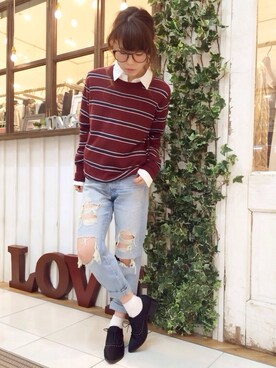 セルヴィッチクラッシュライトボーイズデニム」のレディース人気  