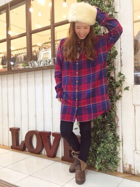 makiさん（レディース・158cm）の冬コーディネート