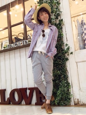 makiさん（レディース・158cm）の春コーディネート