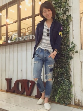 makiさん(レディース・158cm)の春コーディネート