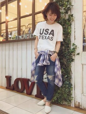 makiさん（レディース・158cm）の春コーディネート