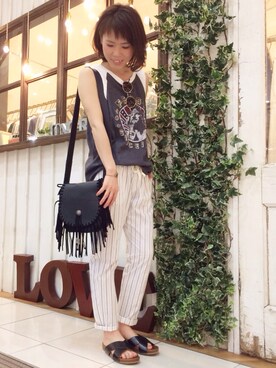 makiさん（レディース・158cm）の春コーディネート