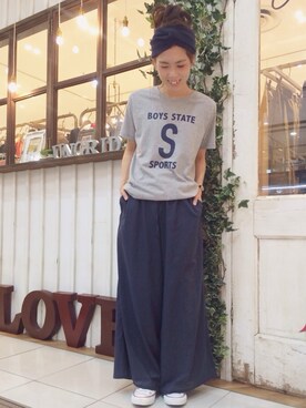 makiさん（レディース・158cm）の夏コーディネート