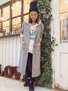 makiさん（レディース・158cm）の秋コーディネート