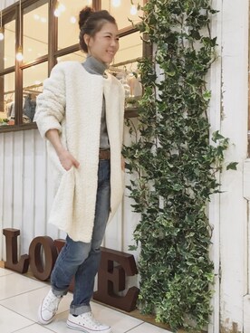 makiさん(レディース・158cm)の冬コーディネート