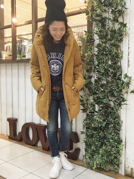 makiさん（レディース・158cm）の冬コーディネート