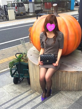 「manics（マニックス）のアイテム」を使った、Hanaさん（レディース・162cm）の秋コーディネート