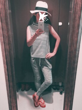 YOSHIさん（レディース・166cm）の夏コーディネート