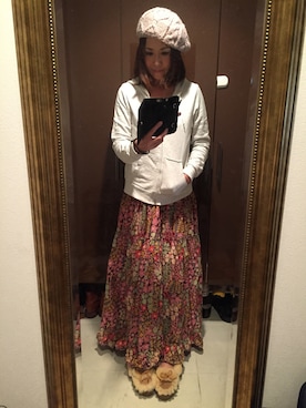 「LANI（ラニ）のアイテム」を使った、YOSHIさん（レディース・166cm）の秋コーディネート