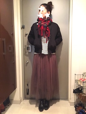 YOSHIさん（レディース・166cm）の冬コーディネート