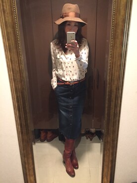 YOSHIさん（レディース・166cm）の秋コーディネート