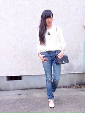 くろこ まいさん（レディース・155cm）の春コーディネート