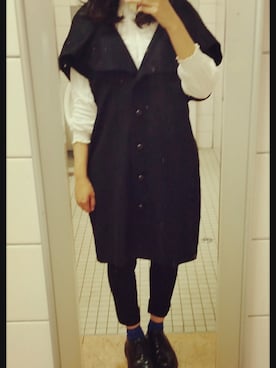 「アイテム（メガネ）」を使った、たまんさ。さん（レディース・164cm・10代）の秋コーディネート