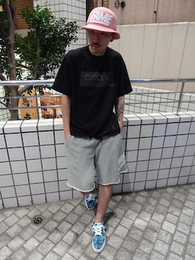 「HALL OF FAME」｜kings1977さん（メンズ・177cm）の夏コーディネート