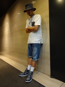 「hat」｜kings1977さん（メンズ・178cm）の夏コーディネート