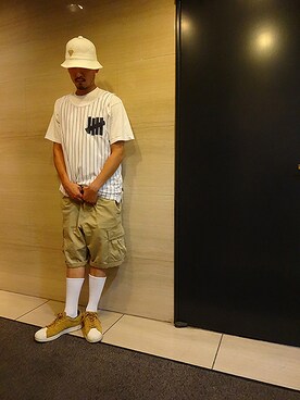 「hat」｜kings1977さん（メンズ・178cm）の夏コーディネート
