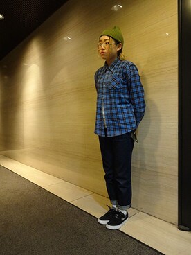 「 BEANIE」｜kings1977さん（レディース・158cm）の春コーディネート