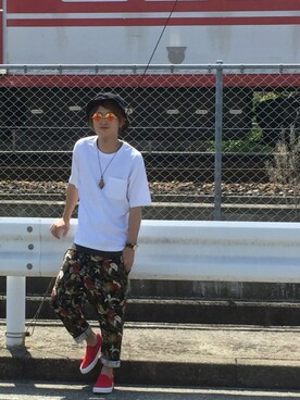 かっちゃん。さん（メンズ・167cm）の夏コーディネート