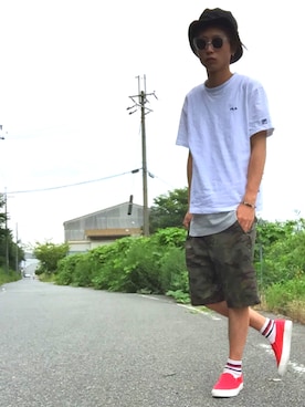 かっちゃん。さん（メンズ・167cm）の夏コーディネート