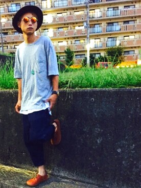 かっちゃん。さん（メンズ・167cm）の夏コーディネート