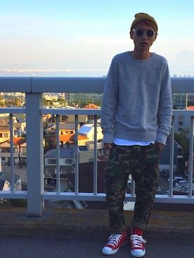 かっちゃん。さん（メンズ・167cm）の秋コーディネート