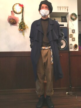 愛植え男さん（メンズ・172cm）の秋コーディネート