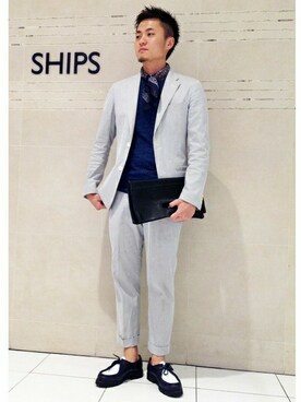 クラッチバッグを使った 結婚式 のメンズ人気ファッションコーディネート ユーザー ショップスタッフ Wear