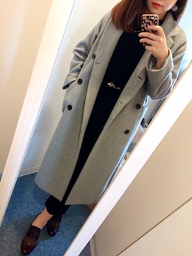 「31 Sons de mode（トランテアン　ソン　ドゥ　モード）のアイテム（つなぎ/オールインワン）」を使った、Rさん（レディース・161cm）の冬コーディネート