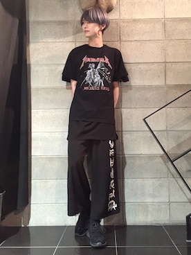 「PLASTIC TOKYO」｜𝐊𝐚𝐢𝐭𝐨さん（メンズ・180cm）の春コーディネート