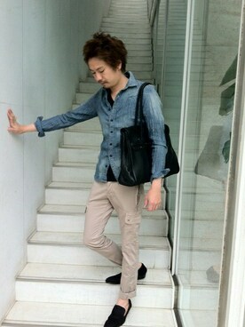 OMIさん（メンズ・180cm）の春コーディネート