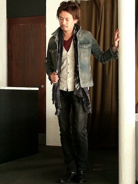 OMIさん（メンズ・180cm）の秋コーディネート