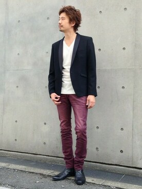 OMIさん（メンズ・180cm）の秋コーディネート