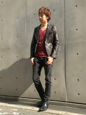 OMIさん（メンズ・180cm）の秋コーディネート