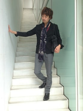 OMIさん（メンズ・180cm）の秋コーディネート