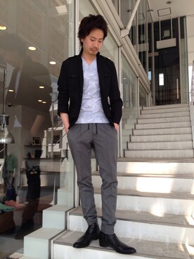 OMIさん(メンズ・180cm)の春コーディネート