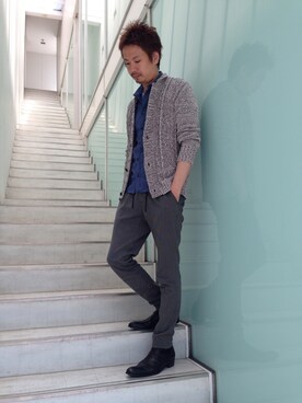 OMIさん（メンズ・180cm）の春コーディネート