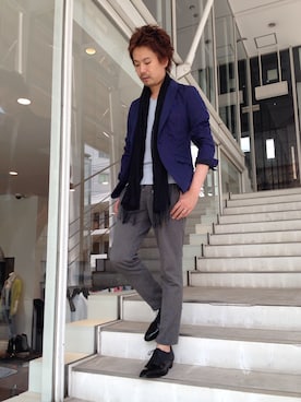 OMIさん（メンズ・180cm）の夏コーディネート