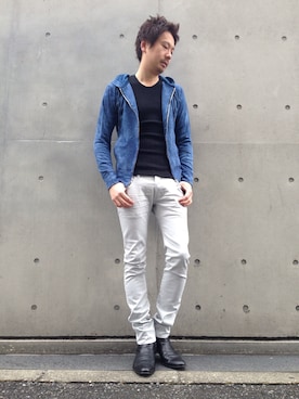 OMIさん（メンズ・180cm）の春コーディネート