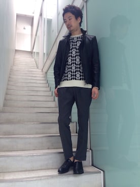 OMIさん(メンズ・180cm)の秋コーディネート