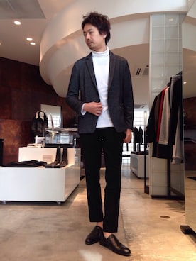 OMIさん（メンズ・180cm）の秋コーディネート