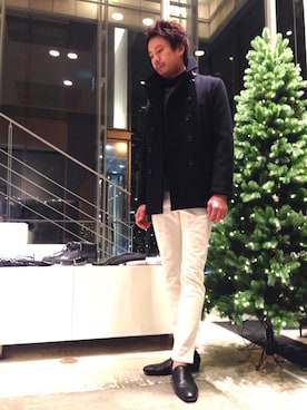 OMIさん（メンズ・180cm）の冬コーディネート