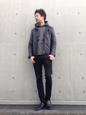 OMIさん(メンズ・180cm)の冬コーディネート