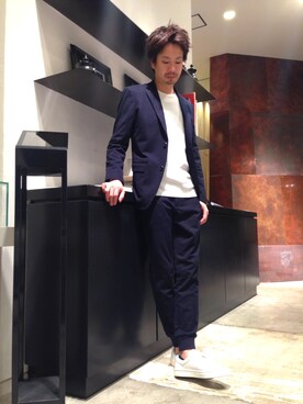 OMIさん（メンズ・180cm）の春コーディネート