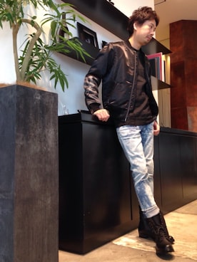 OMIさん（メンズ・180cm）の秋コーディネート